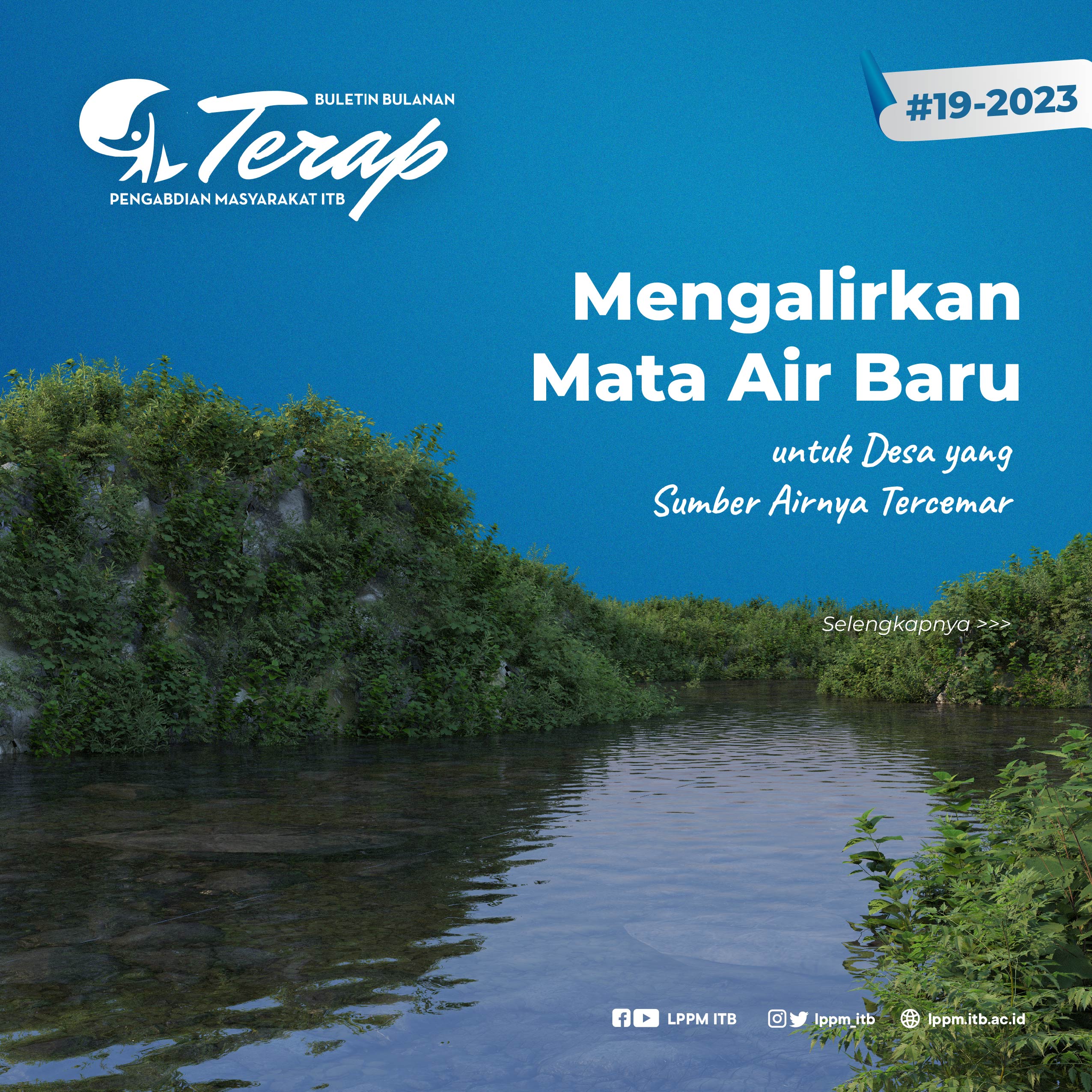 Mengalirkan Mata Air Baru untuk Desa yang Sumber Airnya Tercemar