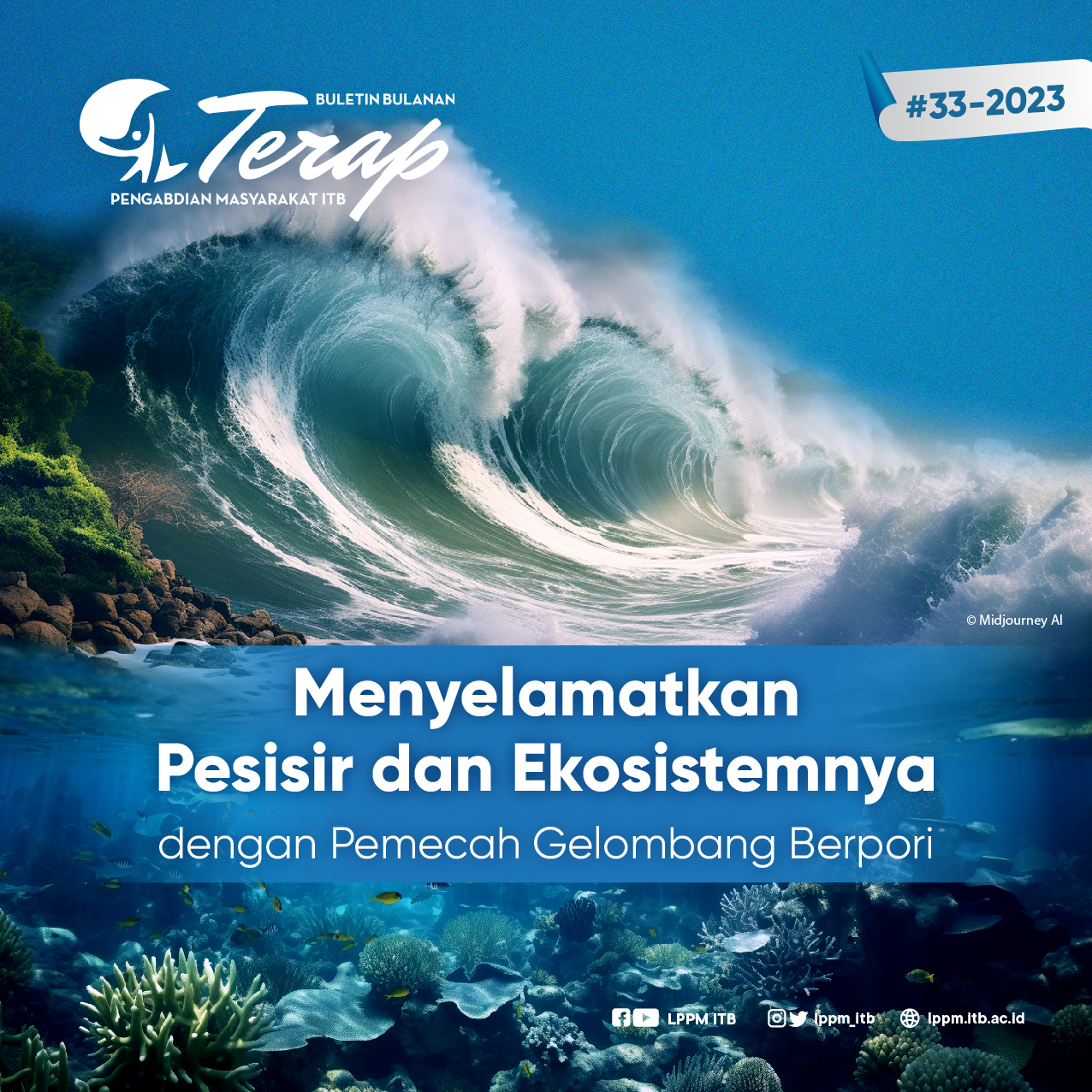 Menyelamatkan Pesisir dan Ekosistemnya dengan Pemecah Gelombang Berpori