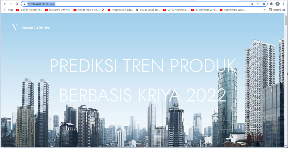 Rekomendasi Tema Prediksi Trend Pada Produk Berbasis Kriya