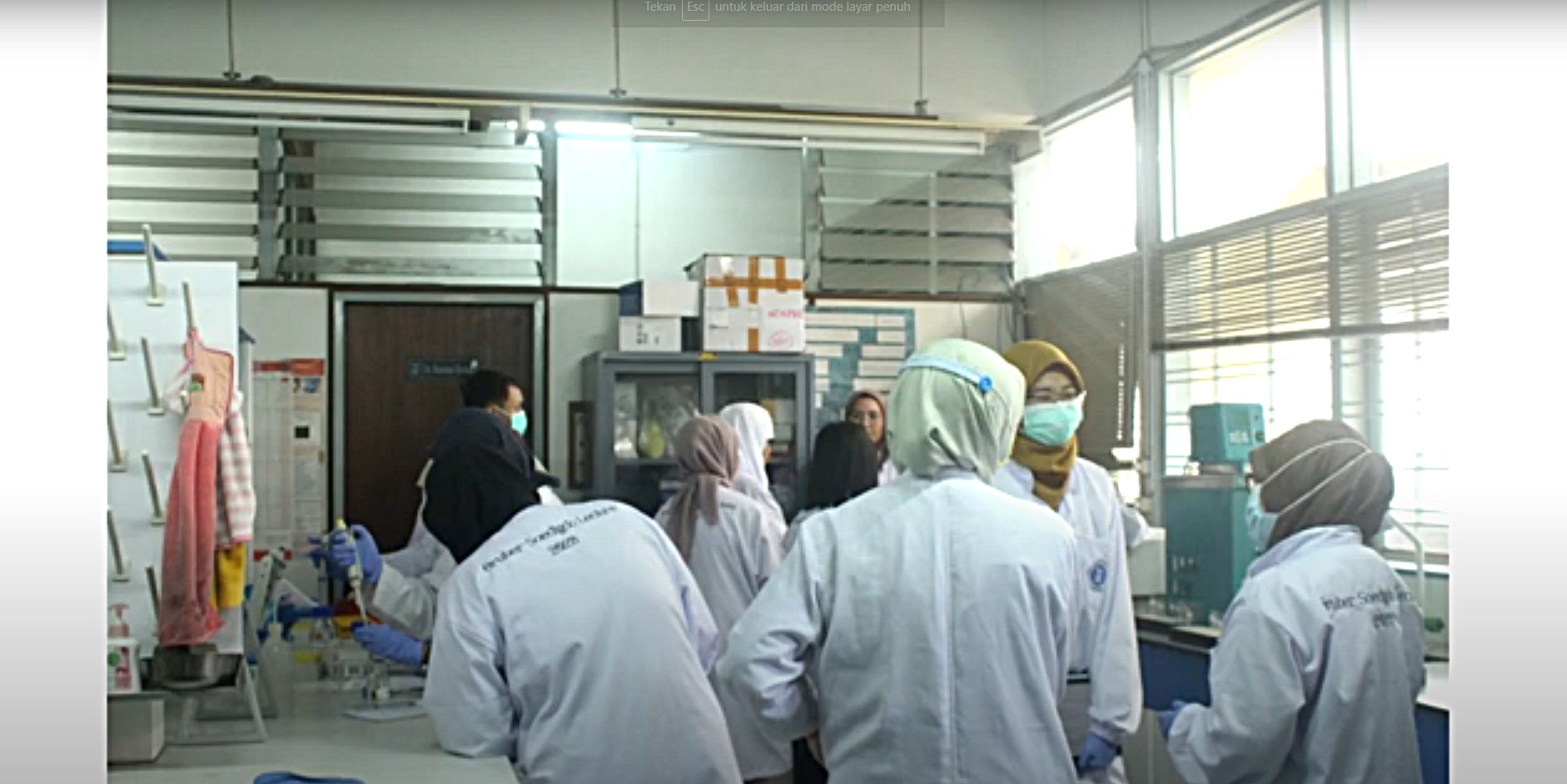 Workshop Karakterisasi Struktur dan Kestabilan Protein dengan Spektrofotometer Fluoroscence