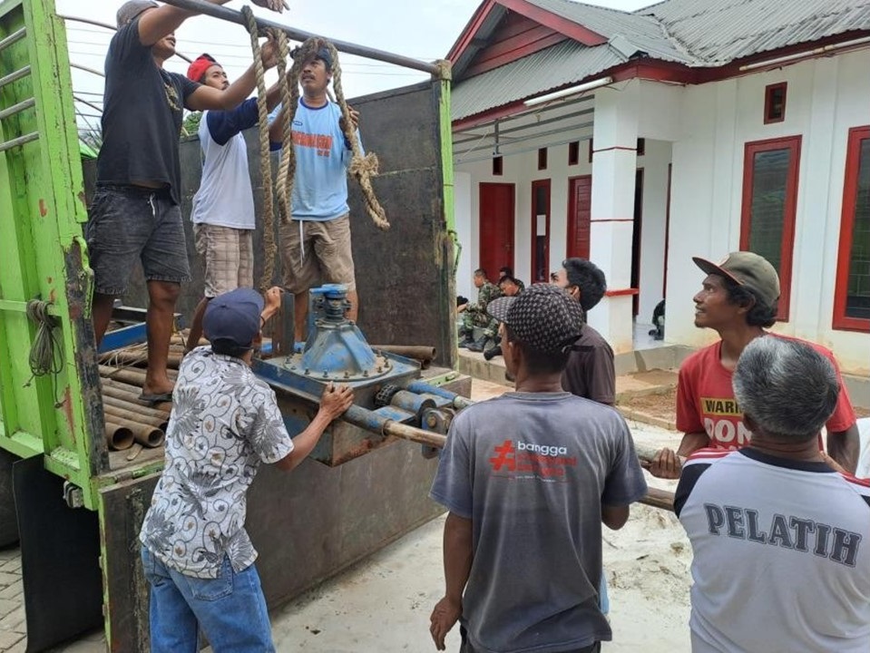 Penyediaan Sumber Air Bersih di Desa Bukit Raya wilayah IKN