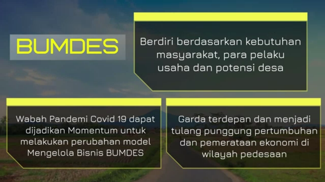 Literasi Model Bisnis Usaha Milik Desa (Bumdes) Berbasis Digital